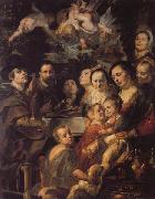 Jacob Jordaens Borthers,and Sisters oil painting reproduction